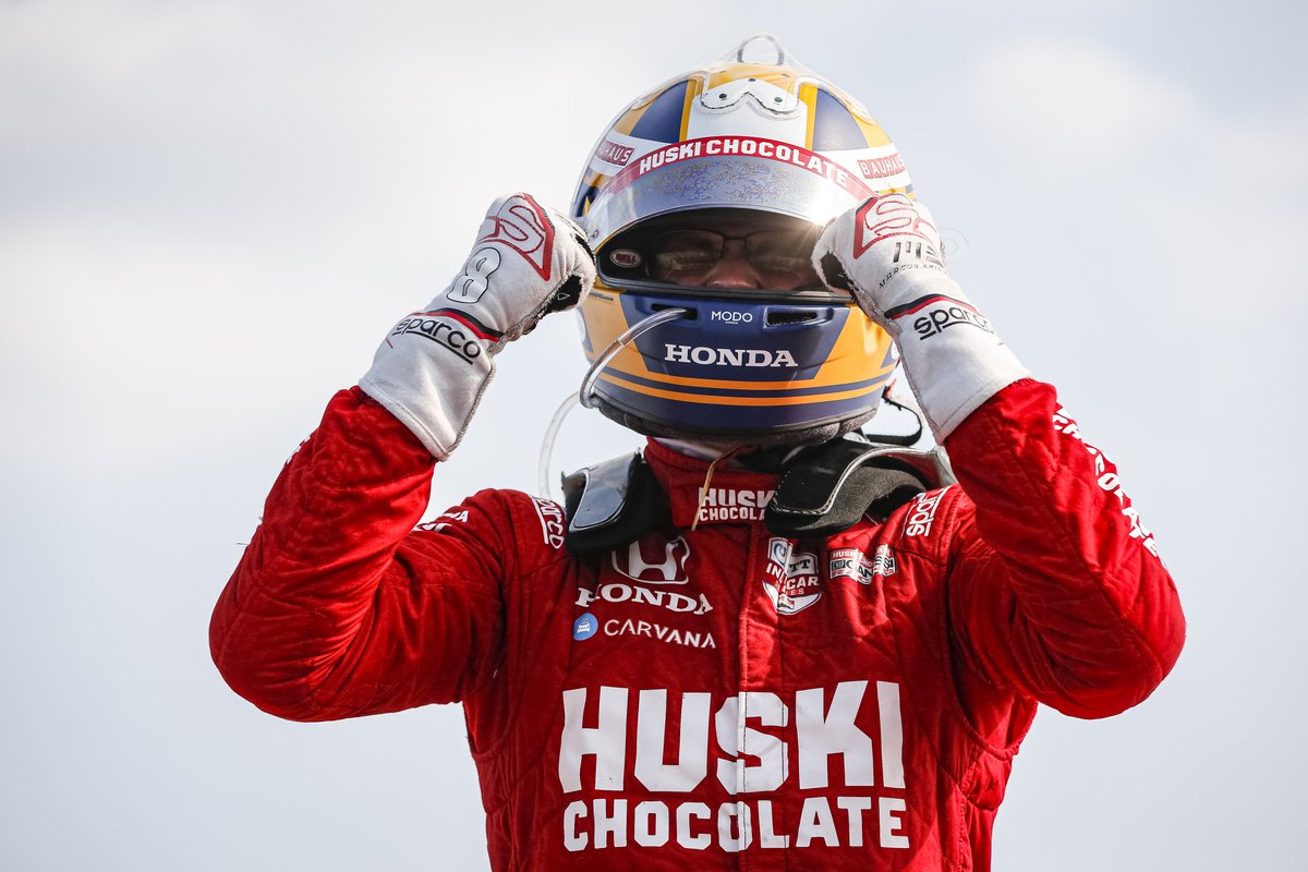 detroitgp's tweet photo. Happy Birthday @Ericsson_Marcus! We’re honored that Marcus scored his first career @INDYCAR victory in the @Chevrolet #DualInDetroit I at #DetroitGP this year, following his first career #INDYCAR podium when he raced at Belle Isle in 2019! #HBD https://t.co/ceqM9ZsqxM
