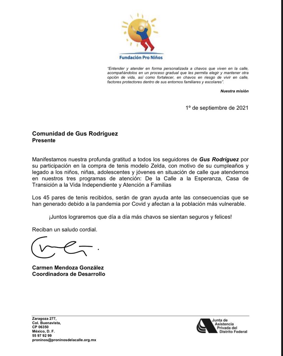 Elgusrodriguez's tweet image. GRacias a todos los que ayudaron comprando los tenis edición #GusLegado en chahneke.com/producto/gus-r… donando un par por cada compra a @FProninos . ¡Todavía pueden seguir apoyando! #SeguimosEnContact