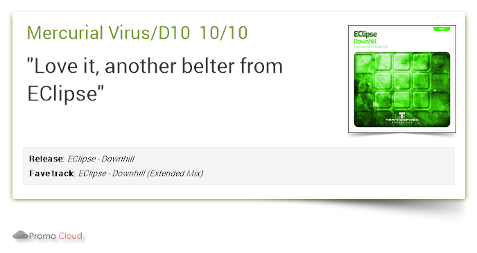 trancespired's tweet image. @DJ_D10 supports: EClipse - Downhill 10/10 @EClipsetrancer #newrelease pcl.la/BJACPZ