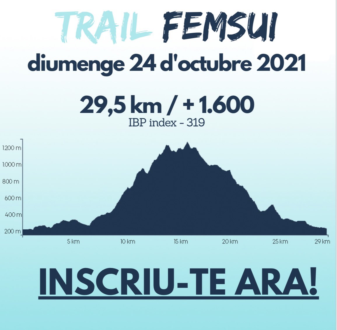 📢 Ep trail runners! Ja us heu marcat amb vermell el 24 d’octubre?

👉 La #TFS us espera! 29km de pur trail a un dels cims emblemàtics del #Montseny!

⚠️La TFS per corredors d’un nivell mig/alt acostumats a córrer per muntanya.
 
@FemSuiVilamajor

🔗inscripcions.feec.cat/index.php?arxi…