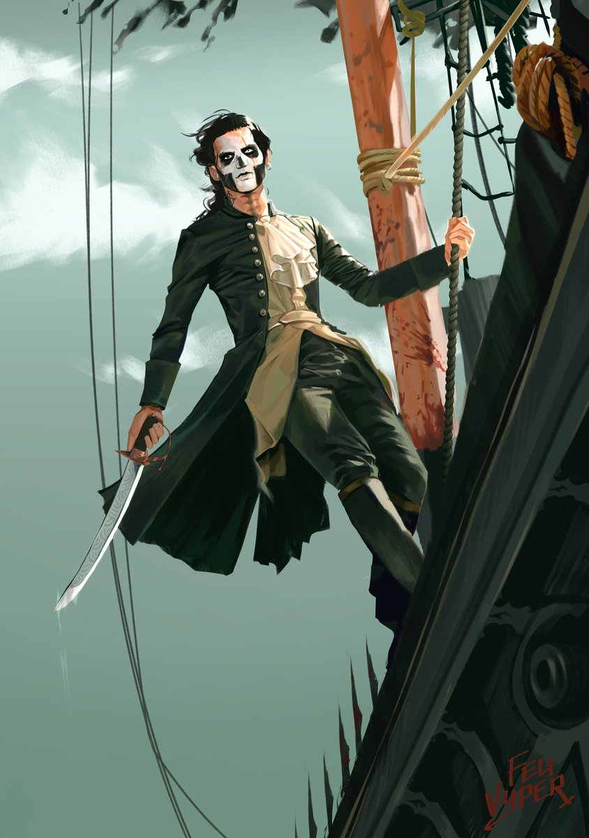 feuvyper's tweet image. #VisibleNonbinary hi i’m Viggo, i’m transmasc and i draw human monsters