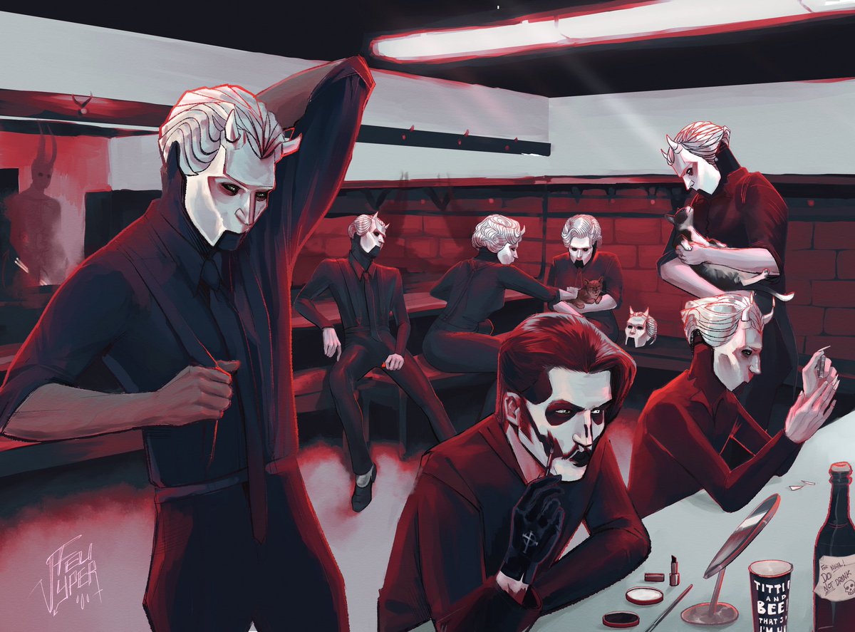 feuvyper's tweet image. #VisibleNonbinary hi i’m Viggo, i’m transmasc and i draw human monsters