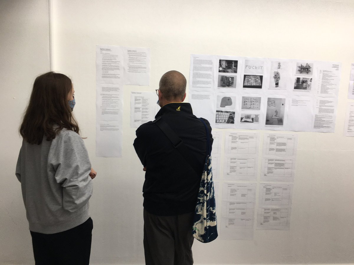 TestSpaceSpike's tweet photo. New works appear at #showdown as the space fills up with the public again for the first time since #lockdown
#marksamsworth #testspace #testspacespike #spikeisland #spikestudios #spikereviewed #contemporaryart https://t.co/4arssEOIGT