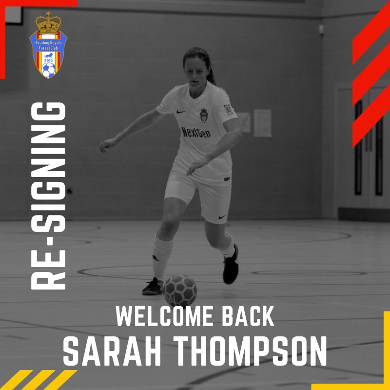 Player Signing ✍🏻| #WelcomeBack 🔴🟡

Welcome back to our Women’s captain Sarah Thompson 

#VamosReadingRoyals
#OurClubOneClub