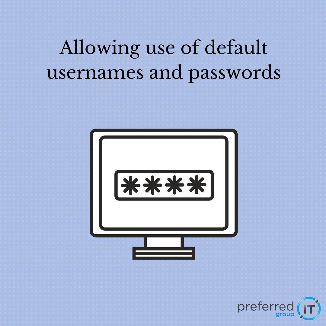 Preferred_IT's tweet image. Three exceptionally dangerous cybersecurity mistakes!
#cisawarning #beforethebreach #becybersmart #cybersecurityexperts #preferreditgroup