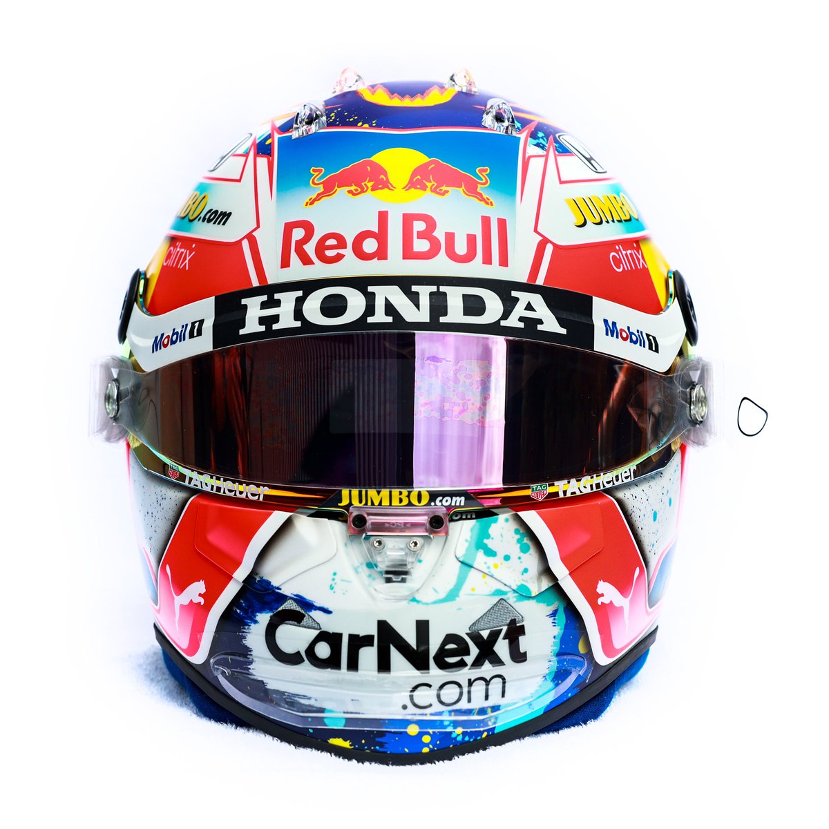 フェルスタッペンのヘルメットbot Verstappen33met Twitter