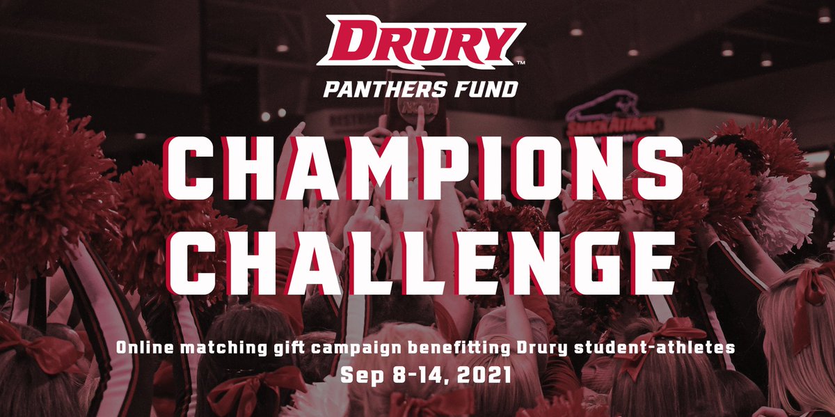📢 Mark your calendars 🗓Champions Challenge starts Sept. 8️⃣‼️📢 Matching every donation up to $11,000 for the Lady Panthers! More information will be rolling out over the week‼️🐾🏀