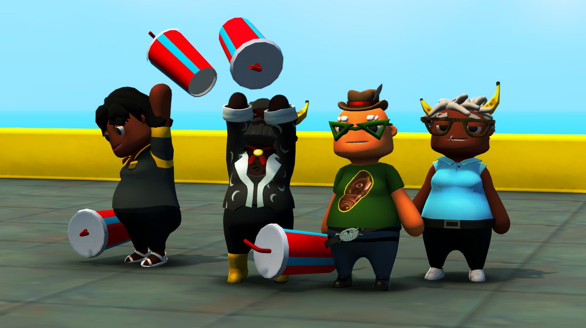 Another new package arrived, 2.03.01 Update is live on PC + MAC💻! 

📦👇 
- Free Play  VS Progression Mode: tour around with NO limitations or work your way up! 
- 🏁Hustle Bounce Event 
- 🍂It's fall already?! Seasonal visual changes are here! 

👀
steamcommunity.com/games/1011670/…