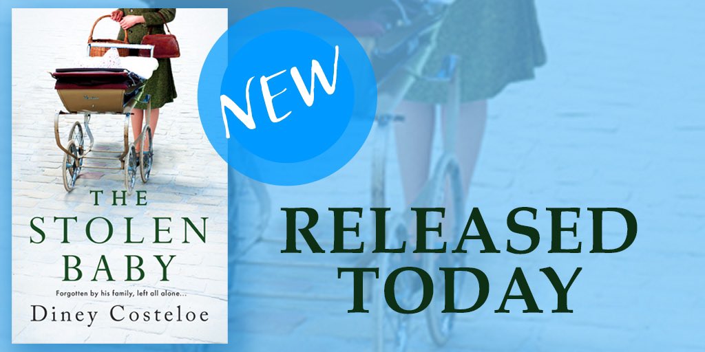 So excited to announce that my brand new novel 'The Stolen Baby’ is released today. Available in Hardback and Kindle formats. 
#thestolenbaby #dineycosteloe @headofzeus #histfic #ebook #historicalfiction #books #readingtime #HistoricalFiction #BookClubBook #KindleBooks