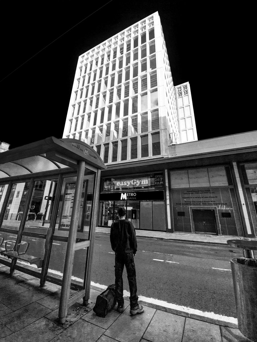 Market Street, Bradford. When the light hits just right #streetphotography #monochrome #blackandwhitephotography