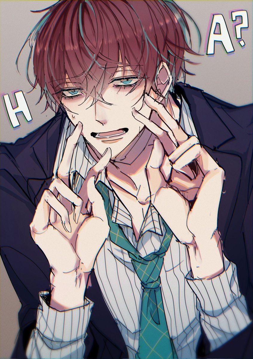 ヒプマイ 観音坂独歩のダブルピース ふにょすけのイラスト ヒプマイ 観音坂独歩のダブルピース ふにょすけのイラスト