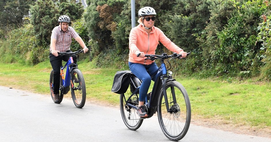 🚴 As elite cyclists race through Cornwall this weekend in the Tour of Britain, we'll be giving people a chance to test out their own pedal power at a more leisurely pace at an e-Bike roadshow.

More on this ➡️ bit.ly/3Bxald1