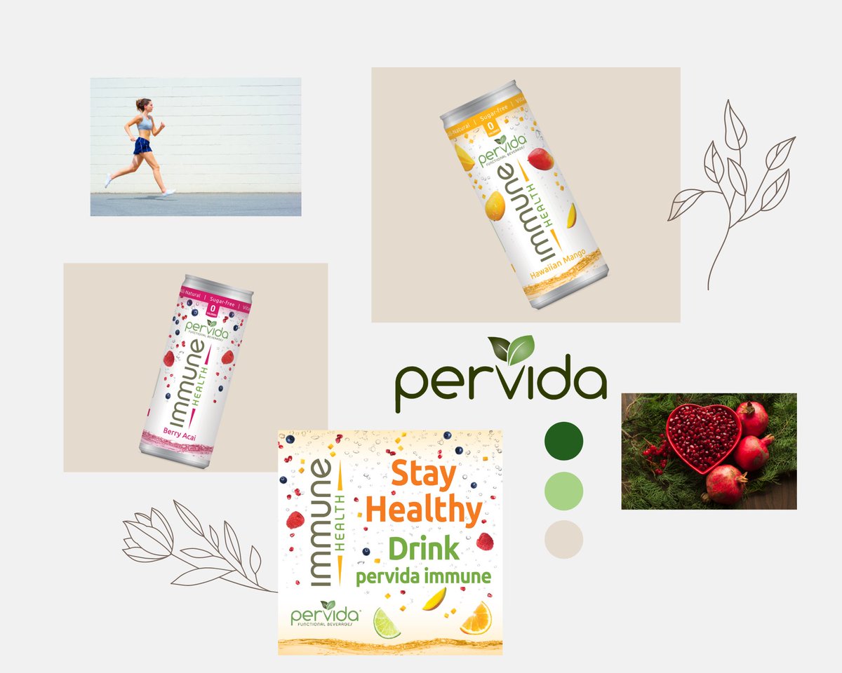 We’re nearing the end of summer already 😮 Just a reminder from us to stay active, healthy and drink Pervida!