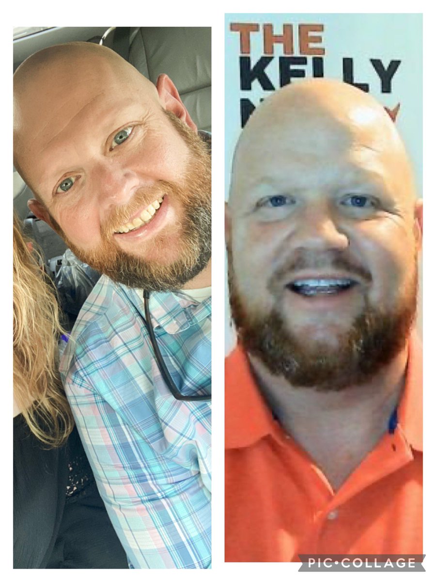 Ginger_Spice08's tweet photo. @KellyNashRadio do you have a brother from another mother???? 

Because I’m definitely married to him! 😂 https://t.co/nFfCgma42S