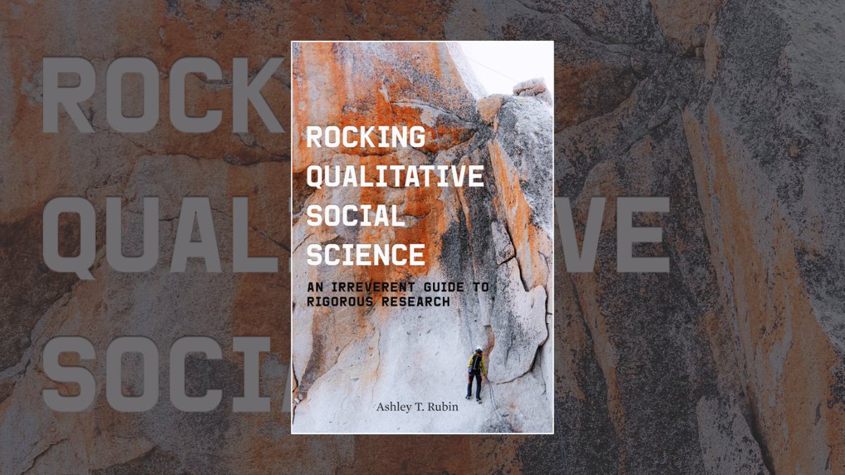 MNGUP_Books's tweet photo. Learn more about @DirtbagMethods' rigorously informative guidebook for qualitative research methods ROCKING QUALITATIVE SOCIAL SCIENCES within our virtual exhibit for #esa2021BCN https://t.co/kfVojUlXiY @stanfordpress https://t.co/AeFGvz0fWU