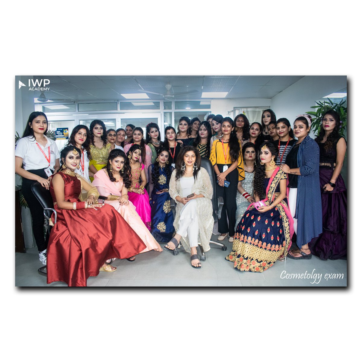 One thing's for sure - this exam was, indeed, not boring! A group picture of the makeup exam of IWP Academy's Cosmetology students. 

#makeup #makeover #makeuptutorial #modeling #eyemakeup #hairstyle #hair #makeupartist #makeupexam #beauty #fashion #skincare #100daysofmakeup