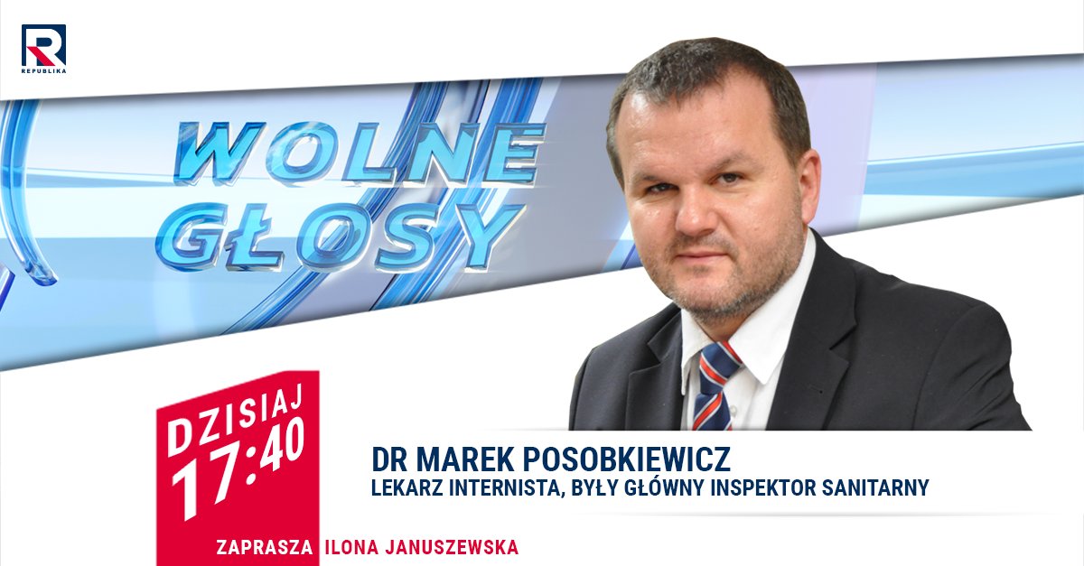 RepublikaTV's tweet photo. #WolneGłosy | #Zapraszamy na #proram z @MPosobkiewicz
#włączprawdę #TVRepublika https://t.co/gq8puvTM4N