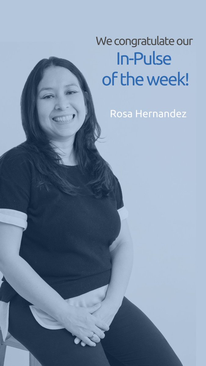 Congratulations Rosa!