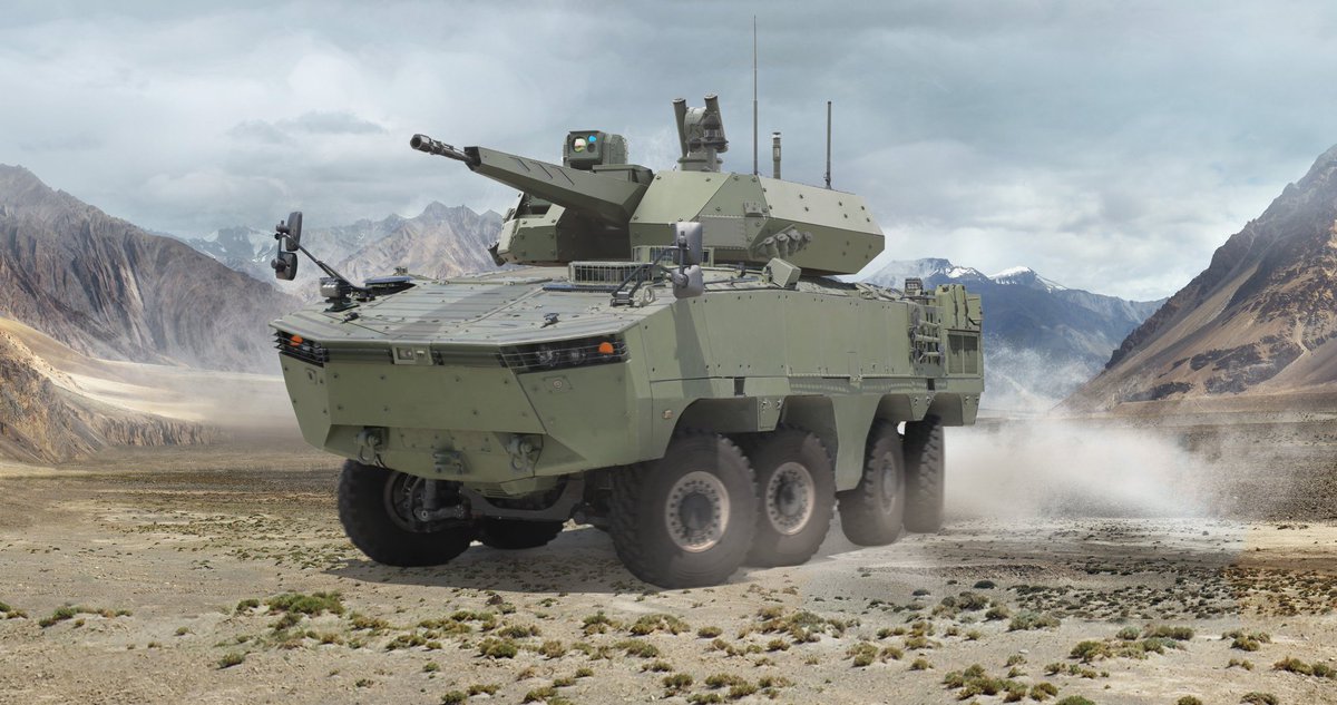 Emre_Altuns's tweet photo. Otokar, YNHZA projesi için SSB'ye Arma balistik test panellerini vermiş, sonbaharda balistik ve mayın testlerine başlanacakmış. Yaklaşık altı ay sürmesi beklene testler için Ocak 2022'ye kadar prototip aracı teslim edeceklermiş. +

Kaynak/Source:
📰 @edrmagasine | @paolovalpolini https://t.co/ow7PG7VQFG