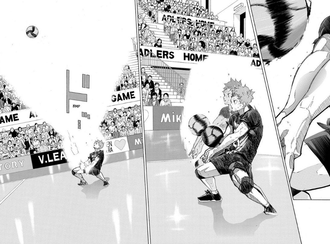 immaginate non leggere haikyuu e perdersi questo 