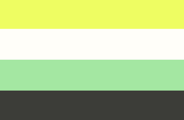 spopflags's tweet photo. non binary flag color picked from this picture of double trouble https://t.co/fW2Vbpdo95