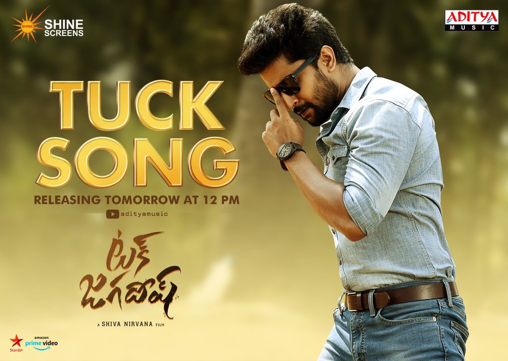 Nani (@nameisnani) on Twitter photo Tucku paata 🎵🤍
Tomorrow
#TuckSong 🤗
#TuckJagadishOnPrime, Sept 10 <a href="/PrimeVideoIN/">prime video IN</a> <a href="/ShivaNirvana/">Shiva Nirvana</a> <a href="/aishu_dil/">aishwarya rajesh</a> <a href="/IamJagguBhai/">Jaggu Bhai</a> @IamThiruveeR <a href="/DanielBalaje/">Daniel Balaji</a> <a href="/Shine_Screens/">Shine Screens</a>
<a href="/MusicThaman/">thaman S</a> <a href="/GopiSundarOffl/">Gopi Sundar</a> <a href="/sahisuresh/">Sahi Suresh</a> <a href="/praveenpudi/">prawin pudi</a> <a href="/sahugarapati7/">Sahu Garapati</a> <a href="/harish_peddi/">Harish Peddi</a> <a href="/adityamusic/">Aditya Music</a> Tucku paata 🎵🤍
Tomorrow
#TuckSong 🤗
#TuckJagadishOnPrime, Sept 10 <a href="/PrimeVideoIN/">prime video IN</a> <a href="/ShivaNirvana/">Shiva Nirvana</a> <a href="/aishu_dil/">aishwarya rajesh</a> <a href="/IamJagguBhai/">Jaggu Bhai</a> @IamThiruveeR <a href="/DanielBalaje/">Daniel Balaji</a> <a href="/Shine_Screens/">Shine Screens</a>
<a href="/MusicThaman/">thaman S</a> <a href="/GopiSundarOffl/">Gopi Sundar</a> <a href="/sahisuresh/">Sahi Suresh</a> <a href="/praveenpudi/">prawin pudi</a> <a href="/sahugarapati7/">Sahu Garapati</a> <a href="/harish_peddi/">Harish Peddi</a> <a href="/adityamusic/">Aditya Music</a>
