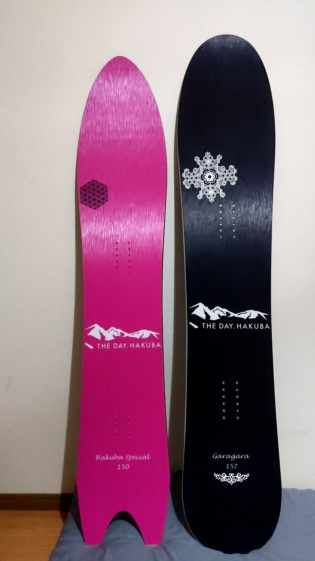 THE DAY.HAKUBA Garagara157 パウダーボード