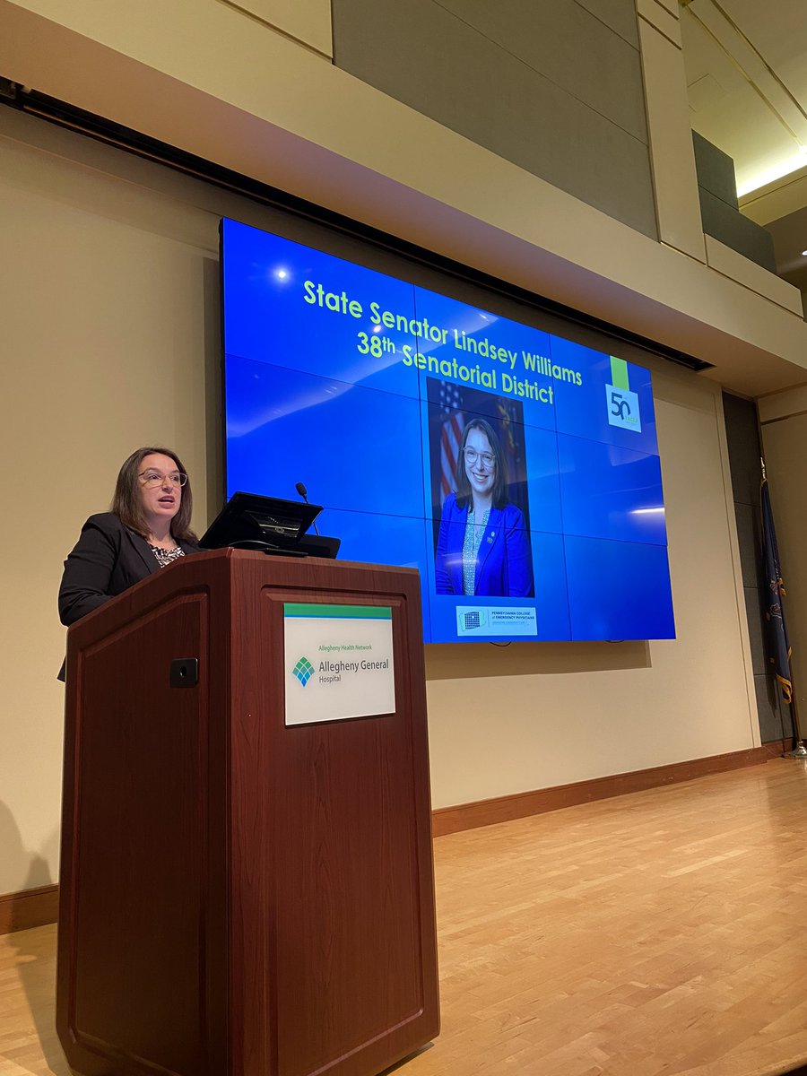 Speaking now State Senator Lindsey Williams of the 38th Senatorial District at PACEP Western Residents Day. <a href="/Pacep4Em/">PACEP</a>