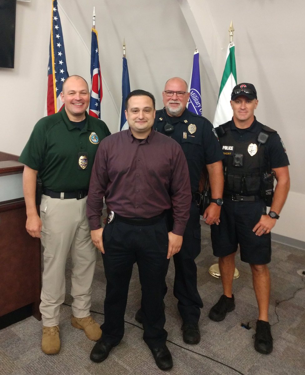 This morning we swore in Kevin Chavez as your newest GPD officer. Kevin comes to us with 7+ years of law-enforcement experience and over a decade serving our country in the Navy￼.  Kevin looks forward to getting out in the community and meeting everyone.