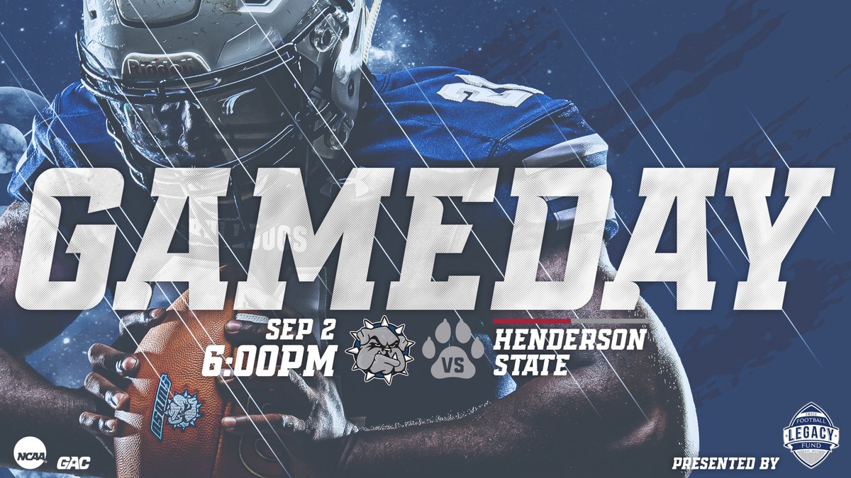SWOSUAthletics's tweet image. GAMEDAY

🏈 Henderson State at @SWOSUFootball 
⌚ 6:00 pm
📍 Weatherford
🏟️ Flex-Chem Field
📊 swosuathletics.com/coverage

#GoDawgs | #SpotTheBall