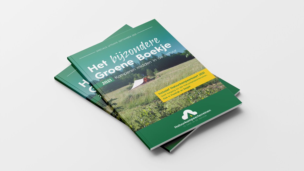 Vers van de pers: een special edition van Het Groene Boekje! Door de aanhoudende vraag naar het natuurkamperen hebben we onze allereerste derde druk ooit. Bedankt kampeerders! #hetgroeneboekje #collectorsitem