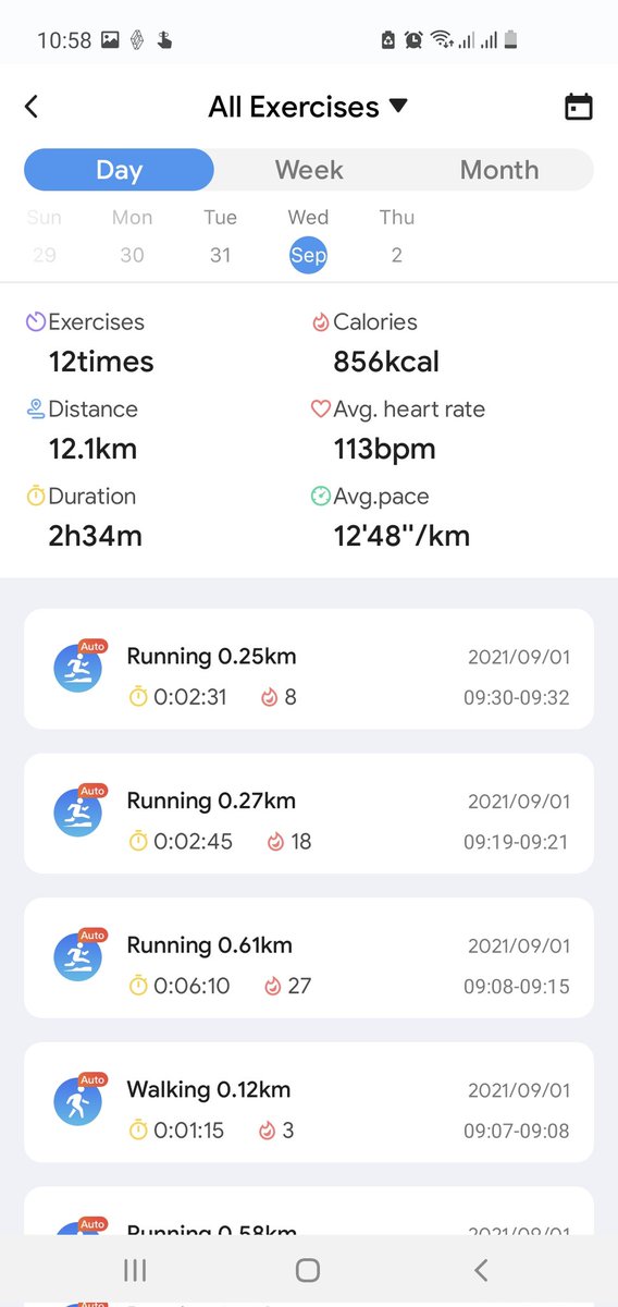Anyone know why my auto detected running was broken down into so many segments? 
<a href="/E3Hiit/">Mobvoi_Tic_E3_HIIT</a> <a href="/Mobvoi_Official/">Mobvoi_Official</a> <a href="/MTesterboi/">Nikola</a>