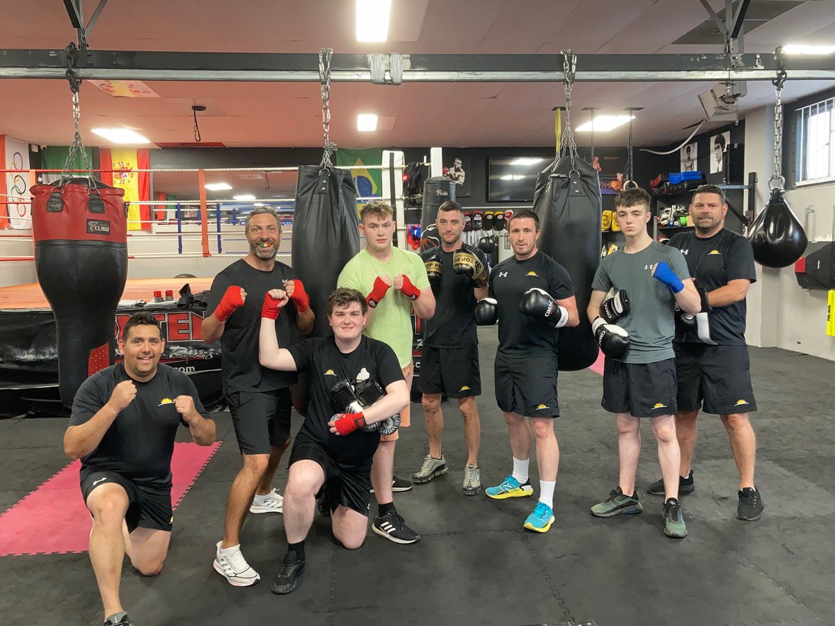The latest batch of BREAKTHROUGH programme guys with @keneganoly and @Ultimat29542725 great engagement and growth seen on the programme, it will run again with boxing early 2022.