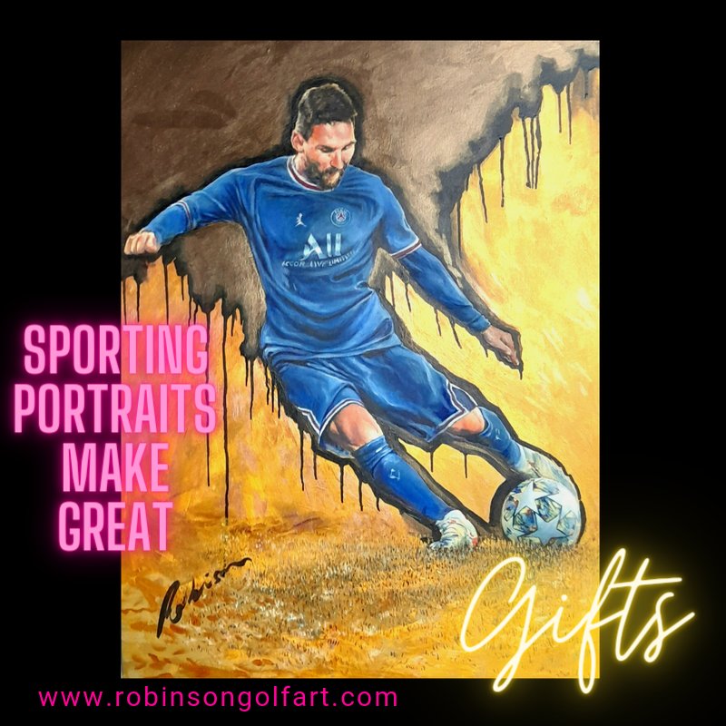 #sports #sportingart #theartofsport #sportsprints #sportingpaintings #soccer #messi #LeoMessi #sportart #giftsforhim #giftsforher #giftsforkids