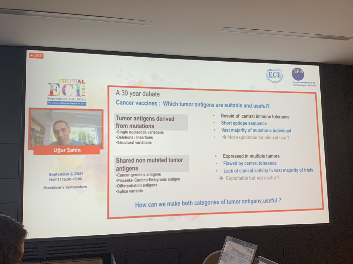 Tune in for <a href="/EFIS_Immunology/">EFIS</a> President’s Symposium right now!
#ECI2021