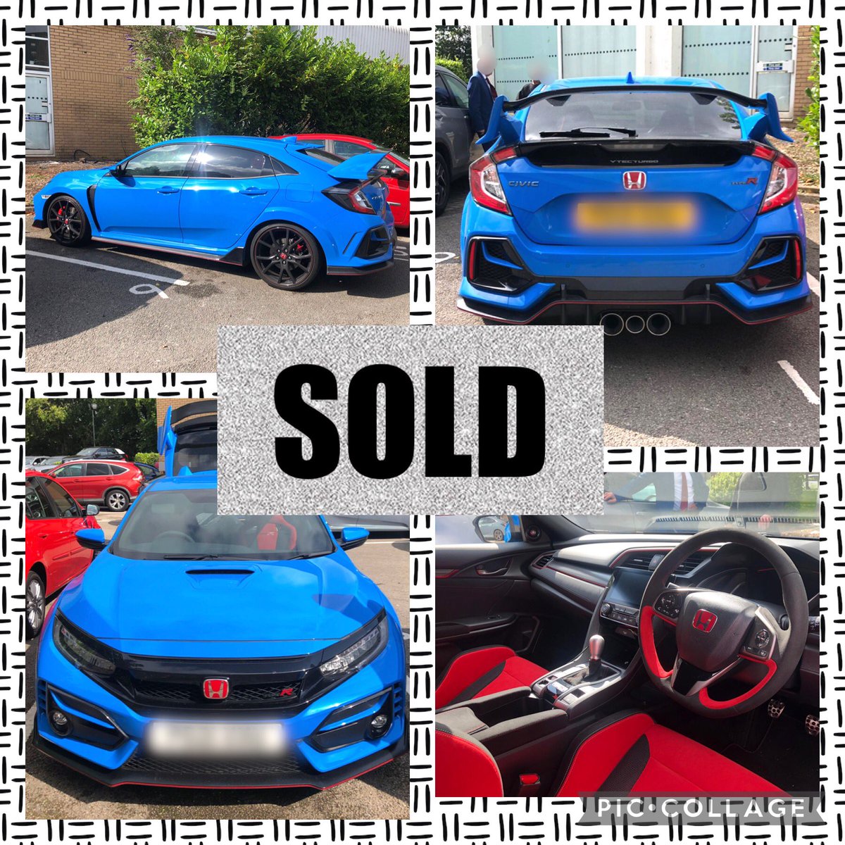EmmaCooper2021's tweet photo. This is our Super Exciting purchase from last night 🤩🤩🤩
Which immediately sold to a valued existing Type R customer of ours and I can see why 😍💙💙💙
This gorgeous “Limited Edition” #honda #civic #typer in #racingblue looks AMAMZING in the ☀️ ☀️☀️ https://t.co/jZOGddW8Ge