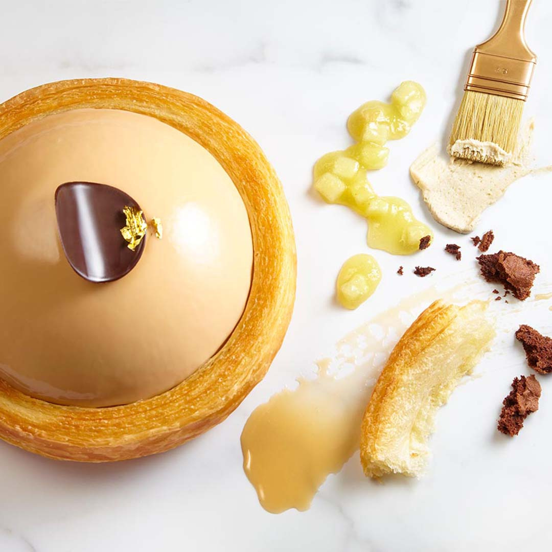 BAKOScotland's tweet image. Need more caramel? Spoil you customers with Gold. This caramel chocolate from Callebaut has rich notes of toffee, butter, cream and an exciting dash of salt. Order today by calling BAKO Northern &amp;amp; Scotland on 0191 3780088.