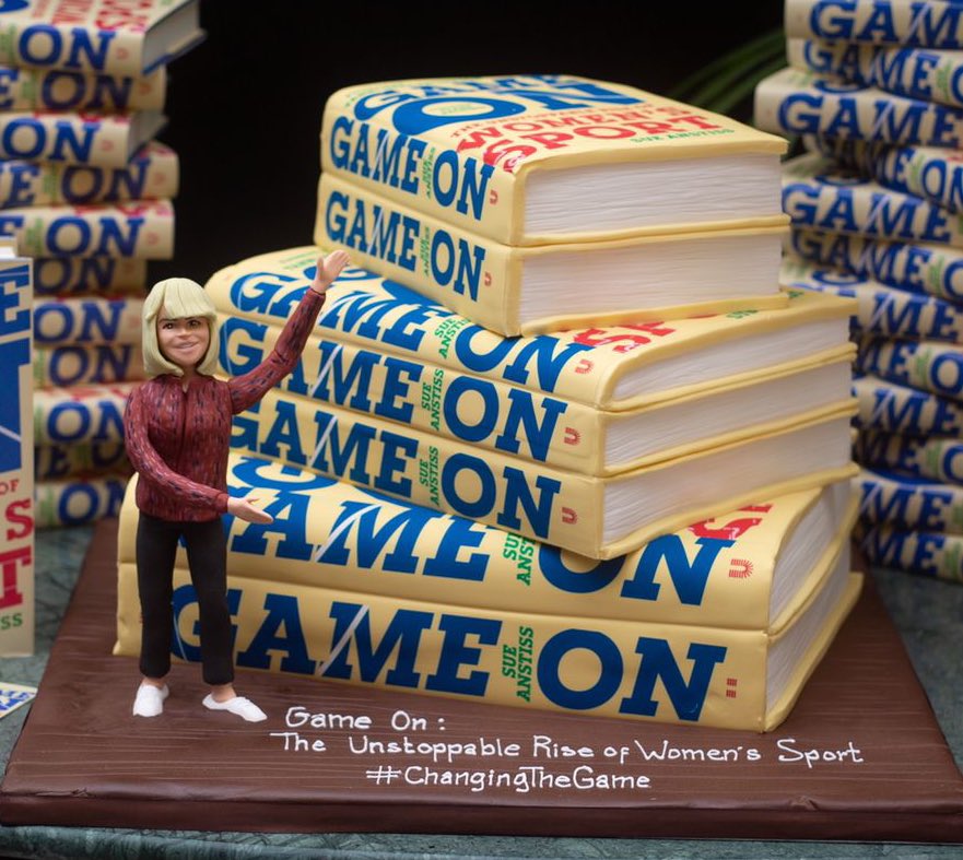 🙌 A little plug for my book which is published today! 

📚 In all good bookshops &amp; also online. 

👉🏼 Here’s the link to order ‘Game On: The Unstoppable Rise of Women’s Sport’: amzn.to/38ygzwy