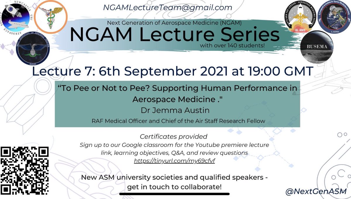 Next Generation of Aerospace Medicine (NGAM) tweet media