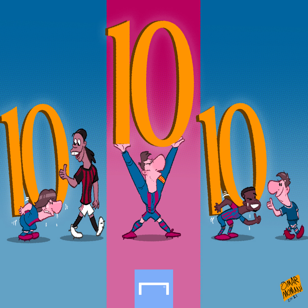 goal's tweet image. Lionel Messi had big shoes to fill in the Barcelona No.10 shirt...

Now it's Ansu Fati's turn 🙌