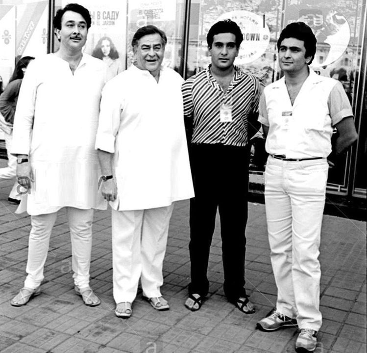 Original Kapoor & Sons. 

#rajkapoor #rishikapoor #randhirkapoor #rajivkapoor