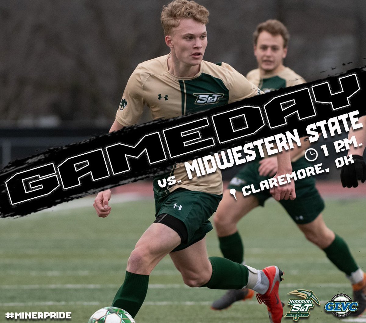 minersports's tweet photo. GAMEDAY for @MinersSoccer as they open the fall 2021 slate with the first of two in Oklahoma!

📌Claremore, OK
🆚Midwestern State
🕔1 PM
📊https://t.co/1XNTf6Ztky

#MinerPride https://t.co/hOiyLlcks6
