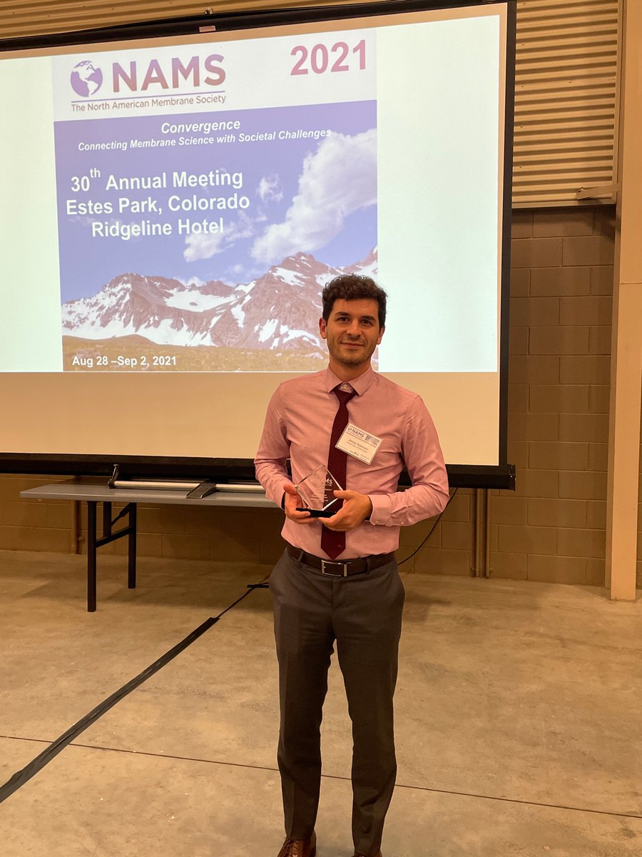 JovanKamcev's tweet photo. Honored to receive a @NAMS2021 Young Membrane Scientist Award! https://t.co/YE2BMBtnNG