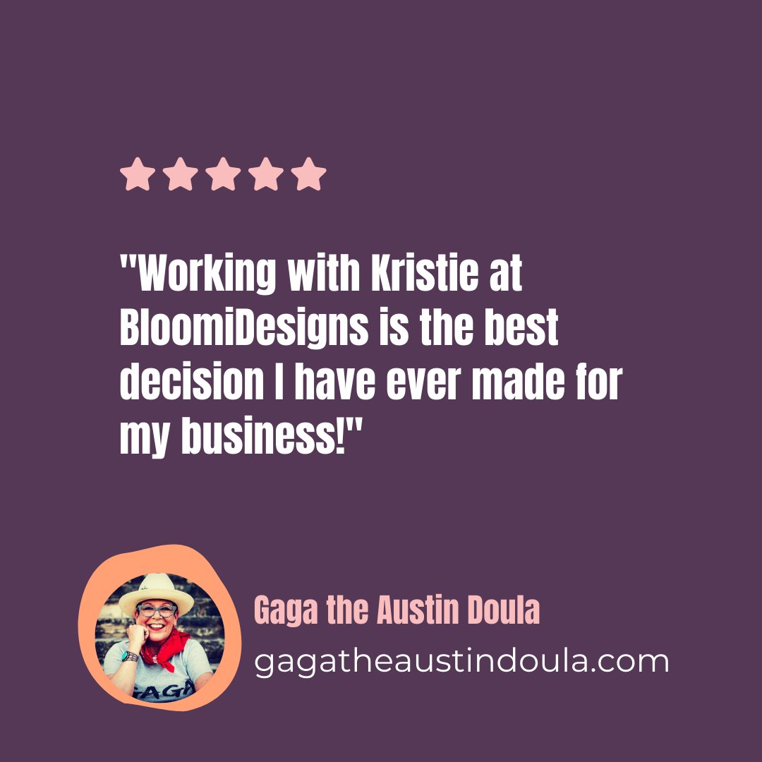 bloomidesign's tweet image. Thanks Gaga for the super kind words! We love hearing we have helped other businesses grow and be successful.

#websitedesign #smallbusinesssolutions #webdesignaustin #austinsmallbusiness