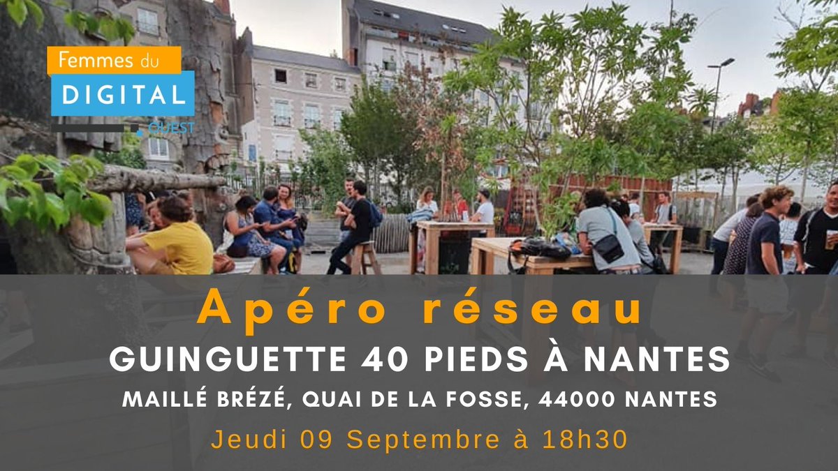 Bonne rentrée ! Découvrez notre dernière newsletter et les prochains rendez-vous avec FDouest notamment le 09.09 : apéro-réseau à Nantes ✨ - mailchi.mp/455336d6f813/f…