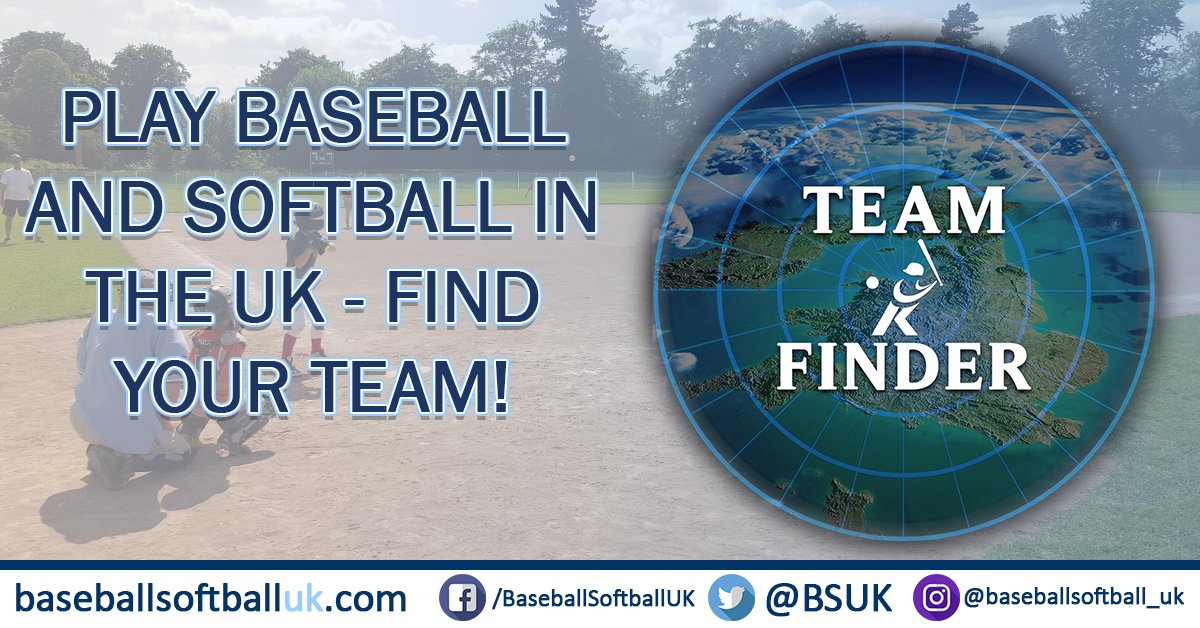 There are more <a href="/BritishBaseball/">British Baseball Federation</a> and <a href="/BritishSoftball/">British Softball Federation</a> teams than you may think - and probably one close to you.

Find your team, get involved - and spread the word: baseballsoftballuk.com/finder 

#TwoSportsOneAmbition