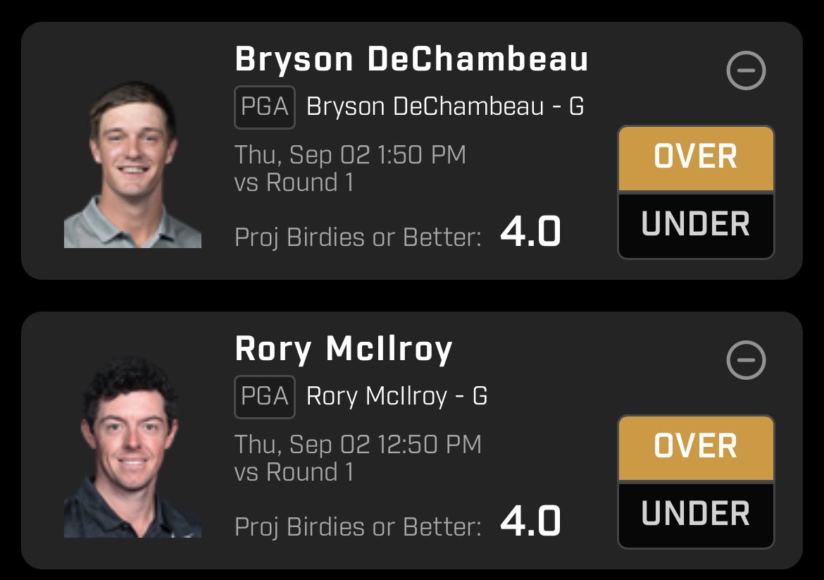 DFSWarstrike's tweet photo. FREE โณ๏ธPGAโณ๏ธ #PrizePicks like if tailing! Other plays posted in the discord! GLHF! #DFS #PGA #DFSReapers https://t.co/fwOtfykBe8