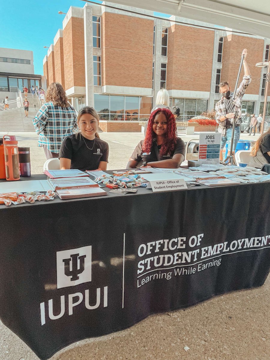 IU Indianapolis OSE (@jobsforjags) on Twitter photo JAGS! Come visit us at the Part-Time Job Fair!!! We’ll be here until 2 PM, so don’t miss us! 
#IU #IUPUI #PartTimeJobFair #StudentEmployment JAGS! Come visit us at the Part-Time Job Fair!!! We’ll be here until 2 PM, so don’t miss us! 
#IU #IUPUI #PartTimeJobFair #StudentEmployment