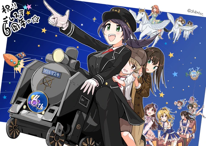 6周年おめでとうございます!
#デレステ6周年 