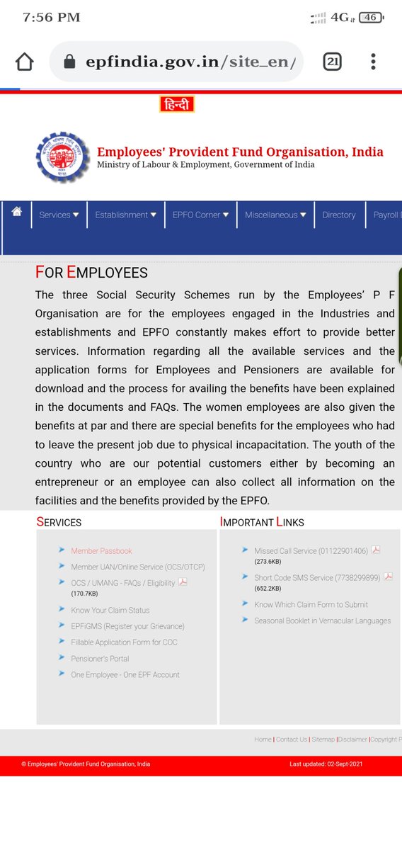 SadhanAcharya's tweet photo. @socialepfo 
Sir, don't open the Member Passbook site before 6th day.What is the reason and please solve the issues on urgent basis. https://t.co/UvWHeXYXMi